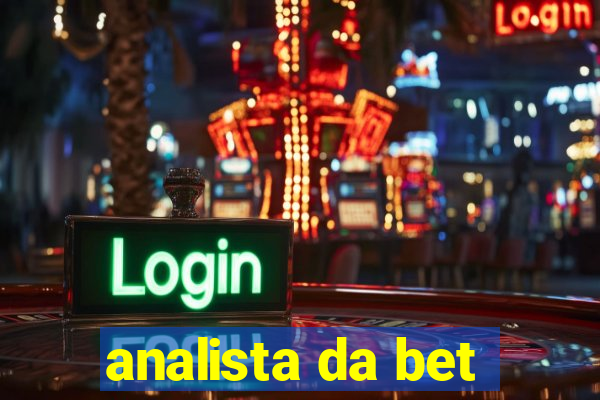 analista da bet